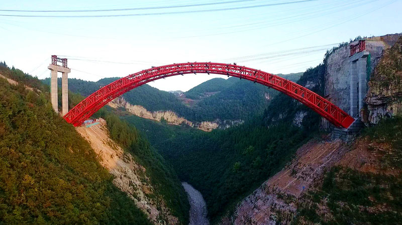 建恩高速找龍壩特大橋